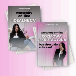 PAKIET Warsztat "Idealne CV" + Warsztat "Rozmowa Rekrutacyjna - Bez stresu do sukcesu!"
